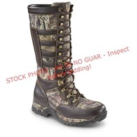 Mossy Oak Men’s Waterproof Side-zip Boots, Sz 11