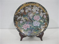 10" Ming Dynasty Plate & Stand See Info