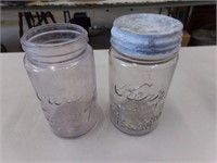 2 Vintage Kerr jars