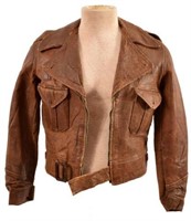 WWII Chinese Leather Pilots Jacket