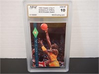 1992 CLASSIC 4 SPORT #318 SHAQUILLE O'NEAL RC