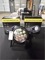 2- highpower storing light lamps (display area)