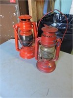 Pair Barn Lanterns