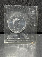 CANADIAN MAPLE LEAF $5 1 OZ FINE SILVER COIN