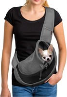 Pet Dog Sling Carrier Large Pocket