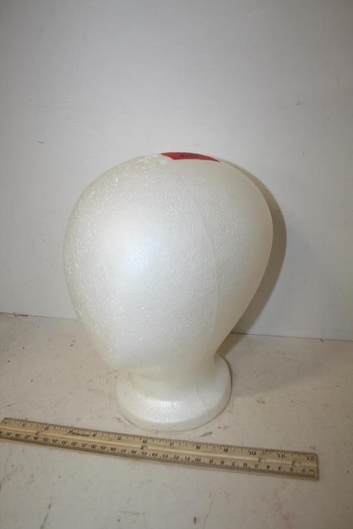 Styrofoam Wig Head