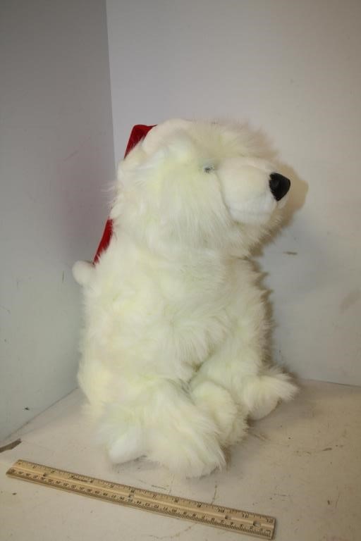 Kids Of America Polar Bear w/Santa Hat