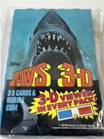 1983 Jaws 3D Collector Cards 36packs