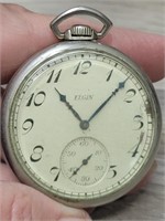 Elgin 7 Jewel Grave 303 Pocket Watch 1903
