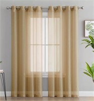 Carmille Semi-Sheer Grommet Curtain Panels  $37.99