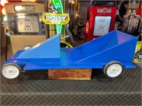 4ft x 22” Wooden Soapbox Racer