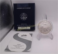 2008-W Uncirculated Silver Eagle