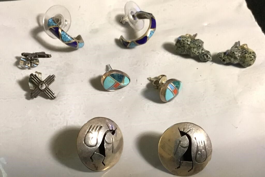 Duke CIty Auctions Native & Sterling Jewelry Sale 5/8/24 6pm