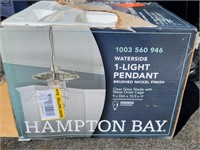 Hampton Bay 1 light pendant