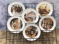 Ridgewood Fine China Collectable Plates