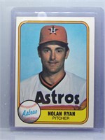 Nolan Ryan 1981 Fleer