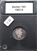 1903 S BARBER DIME G