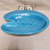 Mid Century Modern atomic boomerang ashtray