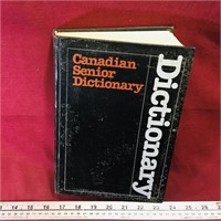 Canadian Senior Dictionary 1979 Book