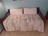 Twin Daybed with Trundle--Sertapedic Mattresses