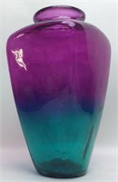 Huge Vintage Art Glass Vase