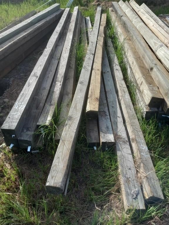 5"x5"x16' posts