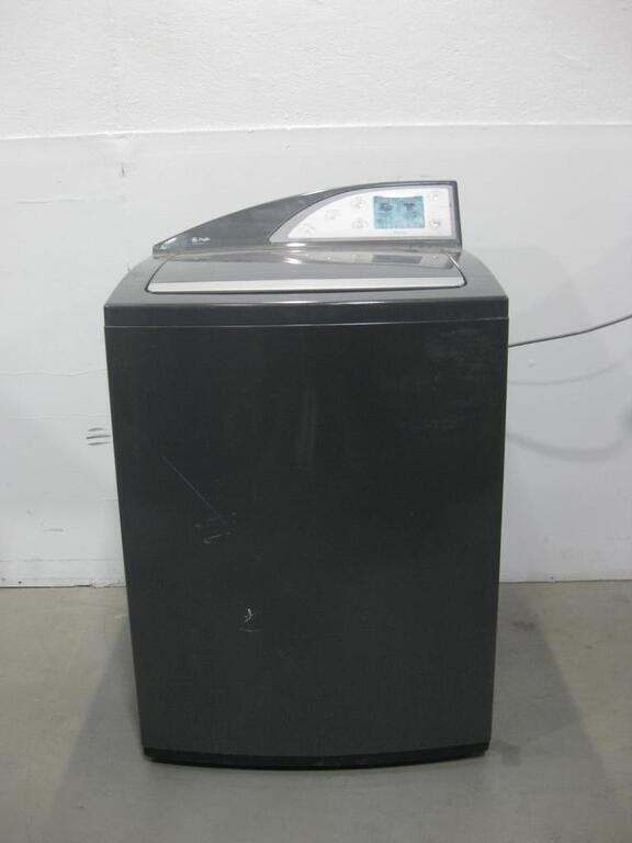 25"x 27"x 43" GE Profile Electric Washer Powers On