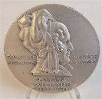 Emma Willard Great American Silver Medal