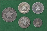 5 - Misc Silver Foregin Coins