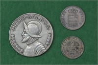 3 - Misc Silver Foregin Coins