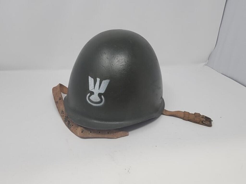 Polish military steel helmet