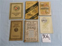 Early 1900's Pamphlets & Catalogs