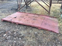 PORTABLE METAL RAMP, 4' W X 8' L