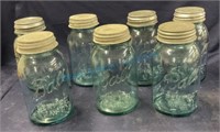 7 quart size ball jars with lids