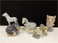 African Animal Figurines