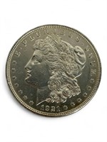 1921 Morgan Silver Dollar - No Mint