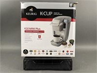 Keurig K10 Mini Plus with K Cup Holding Tray