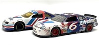 (2) NASCAR Die Cast Stock Cars #6 Mark Martin 8”