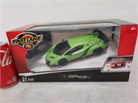 Green remote control car