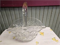 Vintage Glass Fruit Basket