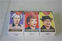 3 "I Love Lucy" VHS Sets