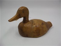 Hand Carved Wooden Duck Decoy