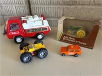 Various toy lot. Buddy L. John Deere
