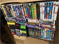 (5) Boxes of VHS Tapes