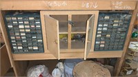 Shelf with Various Screws and Organizers