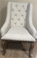 183 - UPHOLSTERED ACCENT CHAIR (X1)