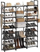 SEALED-WOWLIVE 9 Tiers Large Shoe Rack Storage Org