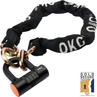 SEALED - OKG Heavy Duty Motorcycle Chain Lock, 3.9
