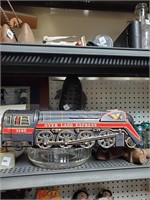 Tin Overland Express  Train Engine