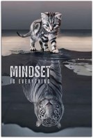 Animal Cat Poster Inspirational Mindset